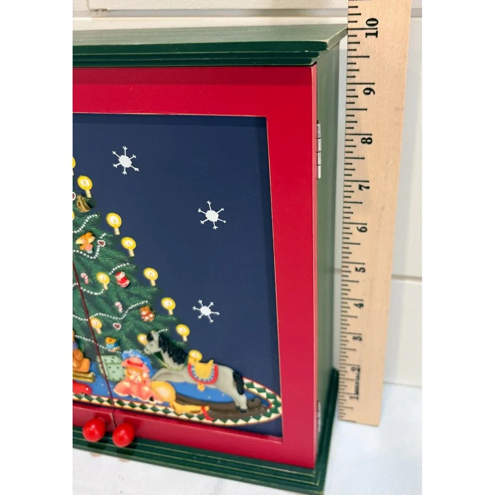 2003 Christmas Wooden Box Advent Calendar